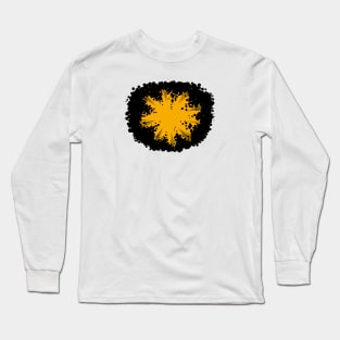 Krackle Blast - Orange Long Sleeve T-Shirt